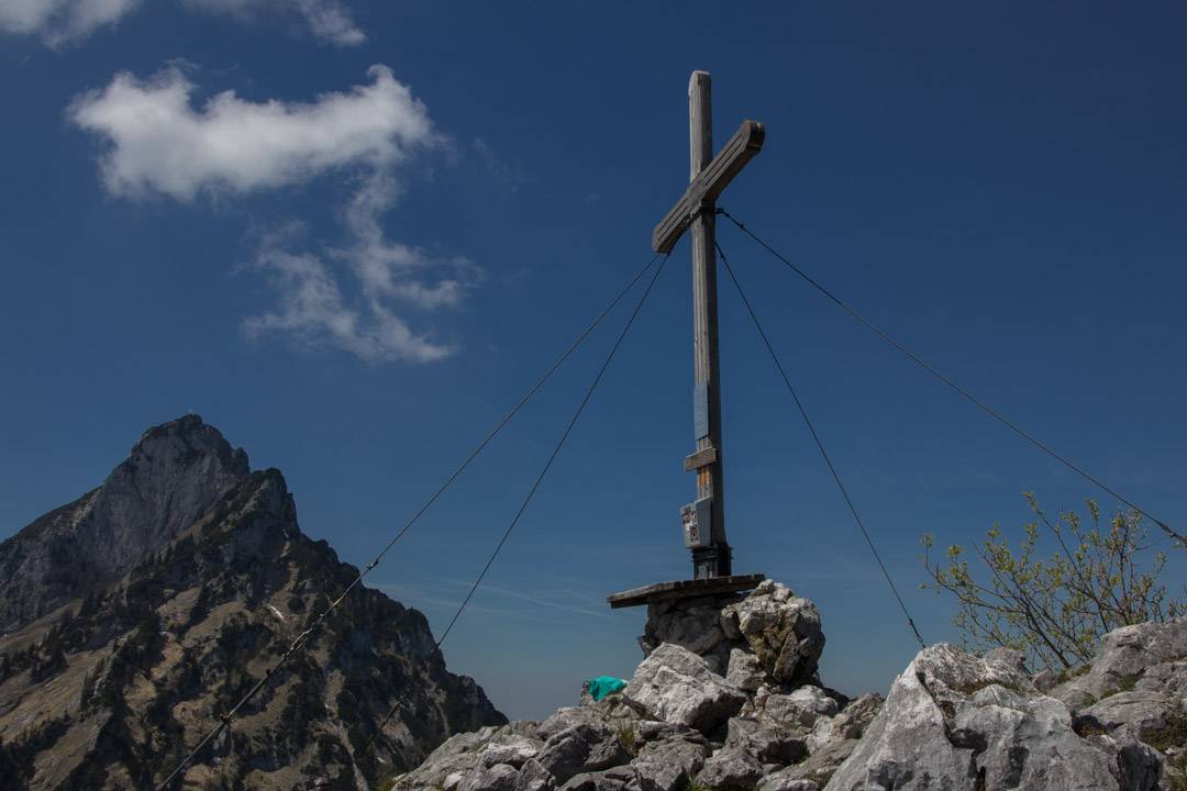 Wanderung auf den Katzenstein (1349m) und auf den kleinen Schönberg (895m)