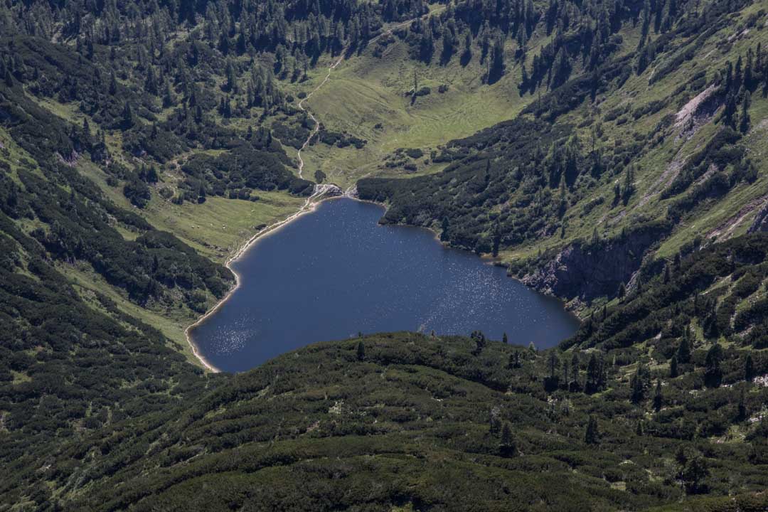 Wanderung vom Offensee auf den Rinnerkogel