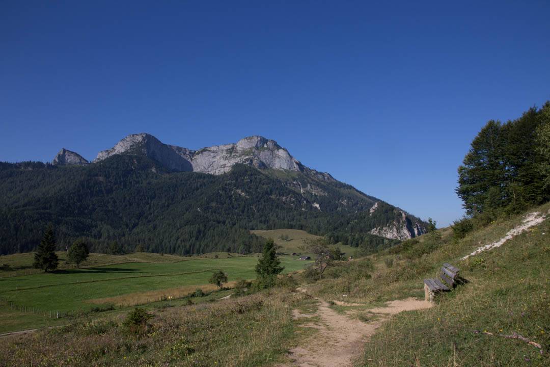 Wanderung Zum Schafberg über Himmelspforte und Abstieg über Purtschellersteig