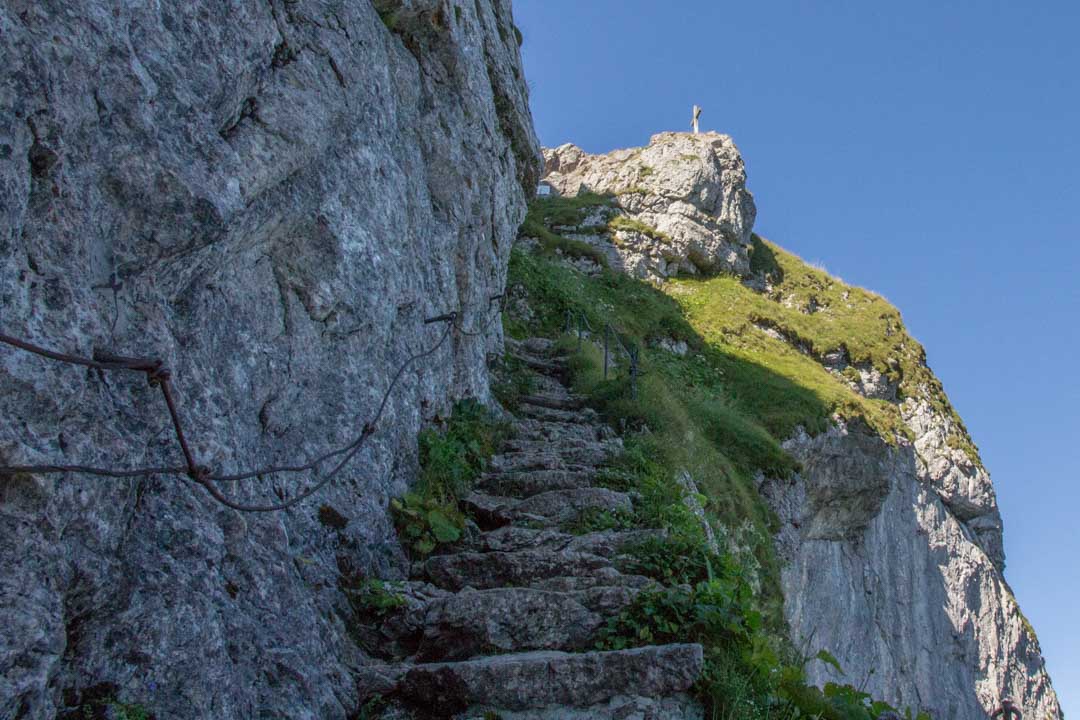 Wanderung Zum Schafberg über Himmelspforte und Abstieg über Purtschellersteig