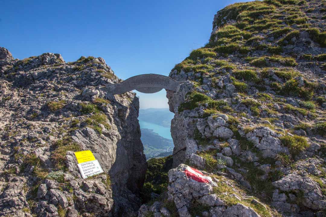 Wanderung Zum Schafberg über Himmelspforte und Abstieg über Purtschellersteig