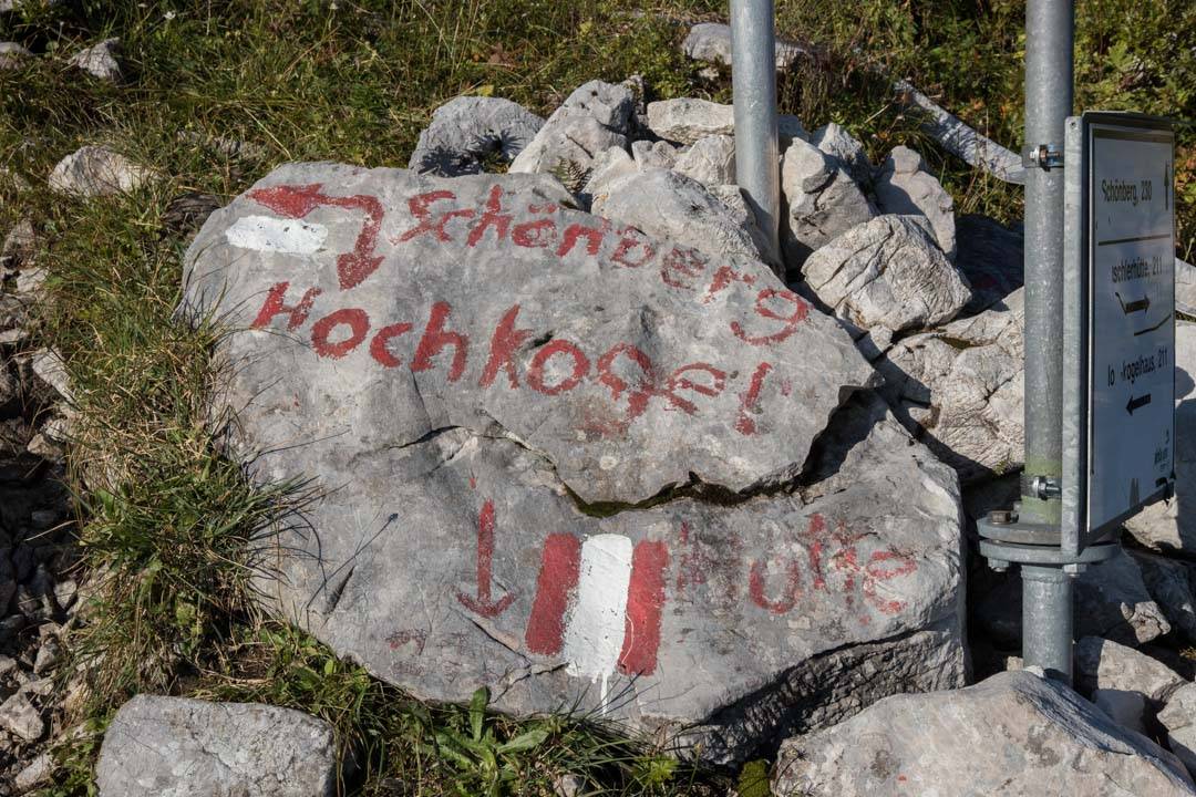 Wanderung auf den großen Schönberg