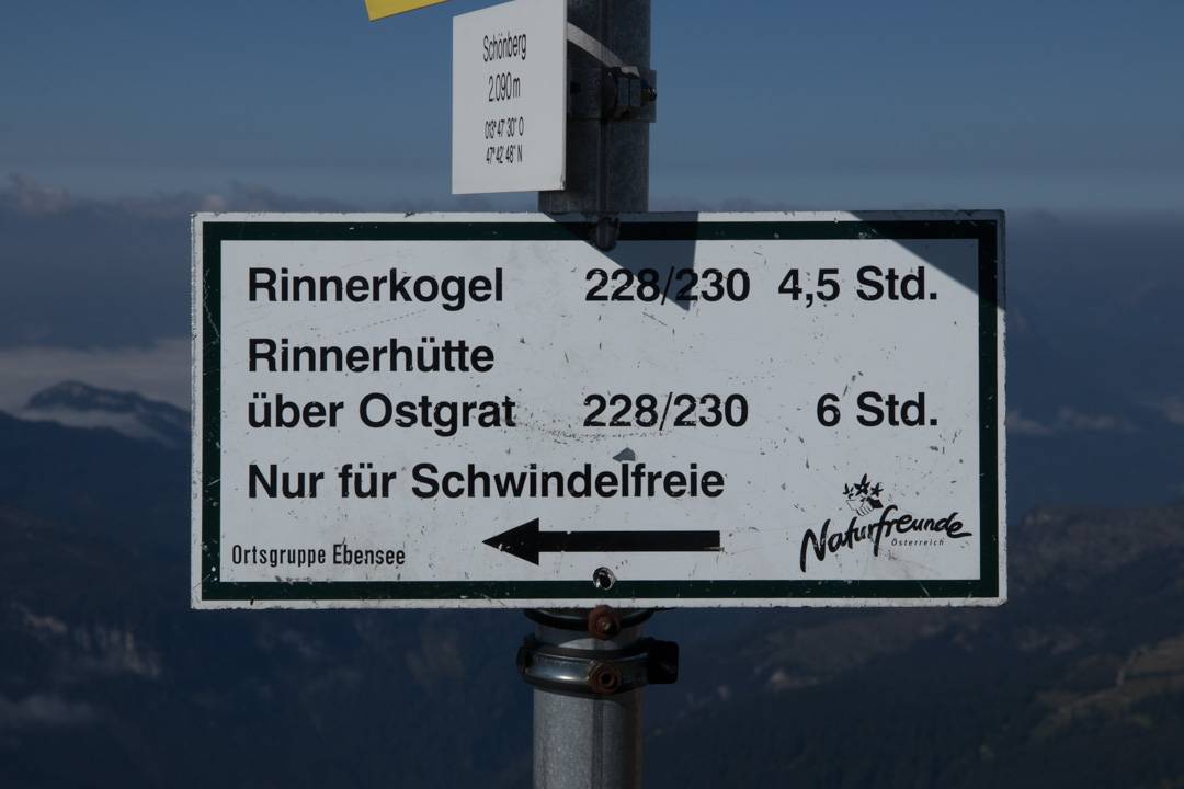 Wanderung auf den großen Schönberg