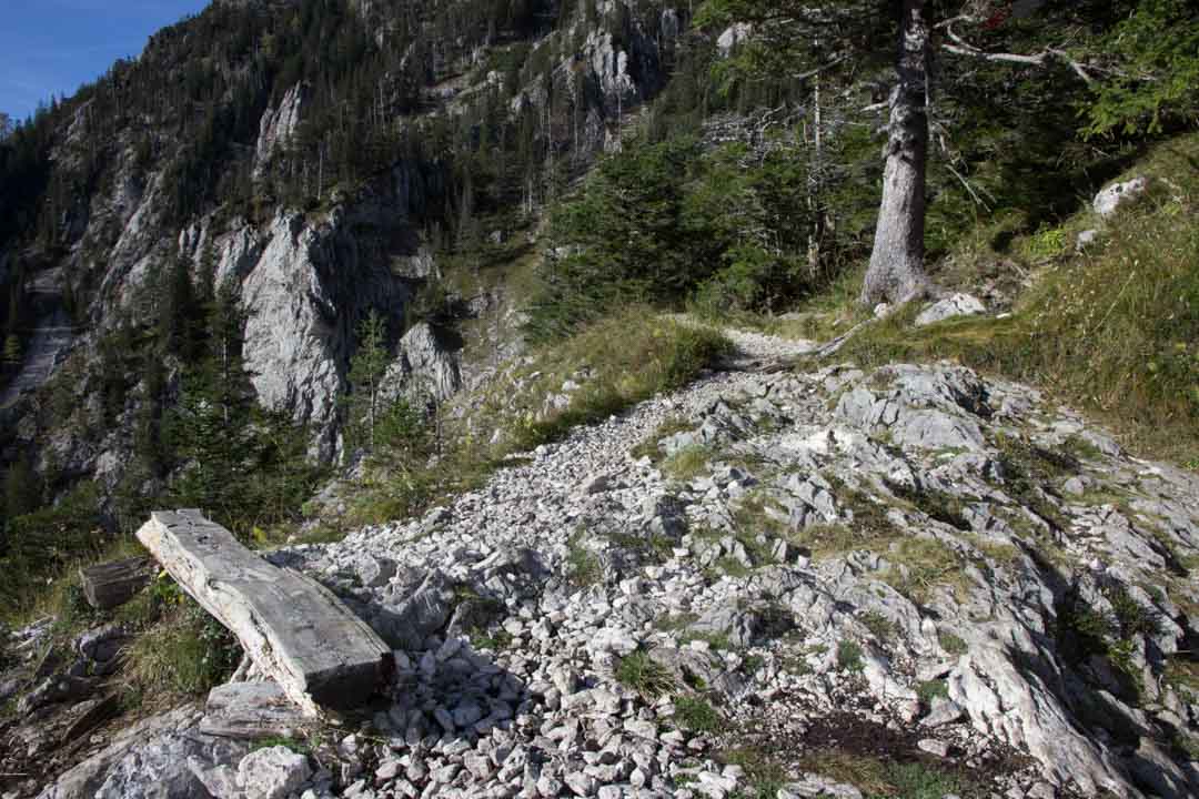 Wanderung auf den Traunstein (1691m) über den Mairalmsteig