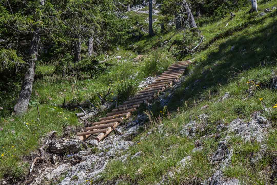 Wanderung auf den Traunstein (1691m) über den Mairalmsteig