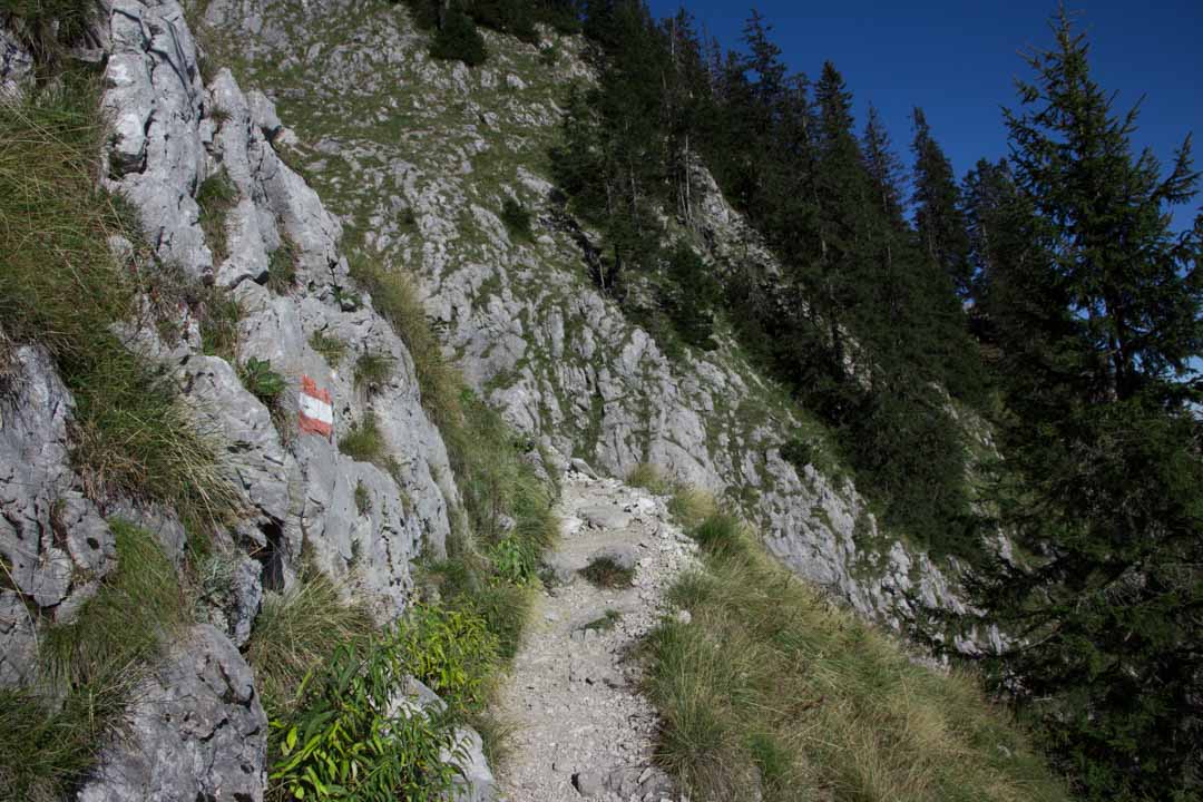 Wanderung auf den Traunstein (1691m) über den Mairalmsteig