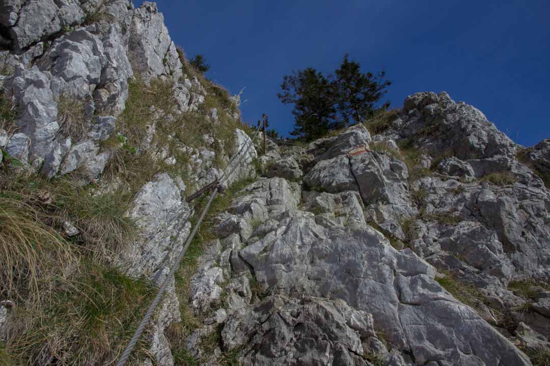 Wanderung auf den Traunstein (1691m) über den Mairalmsteig