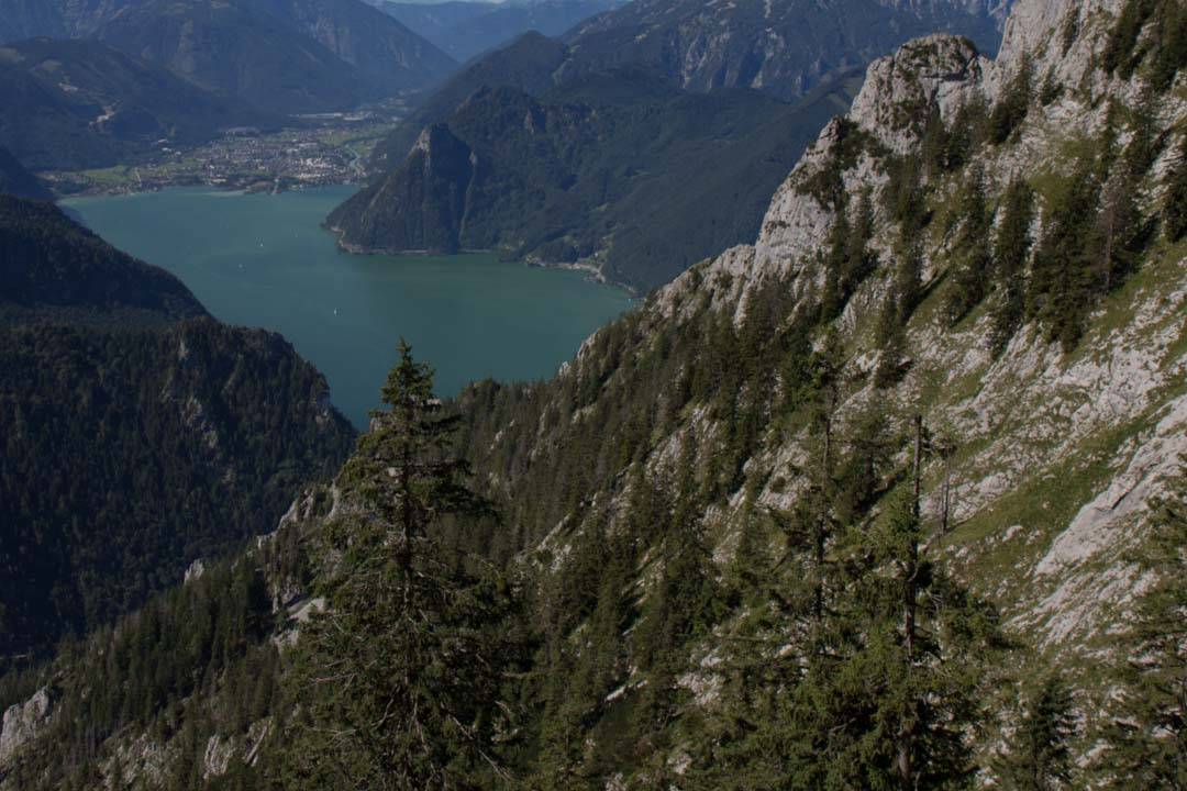 Wanderung auf den Traunstein (1691m) über den Mairalmsteig