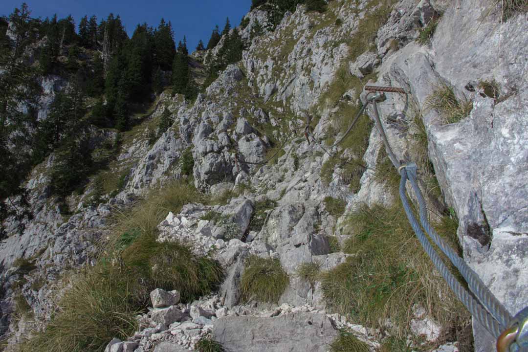 Wanderung auf den Traunstein (1691m) über den Mairalmsteig