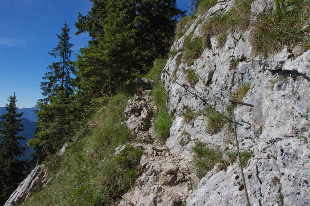 Wanderung auf den Traunstein (1691m) über den Mairalmsteig