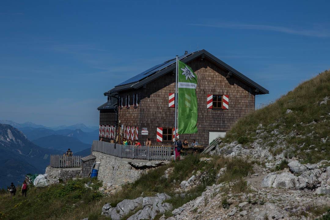 Wanderung auf den Traunstein (1691m) über den Mairalmsteig